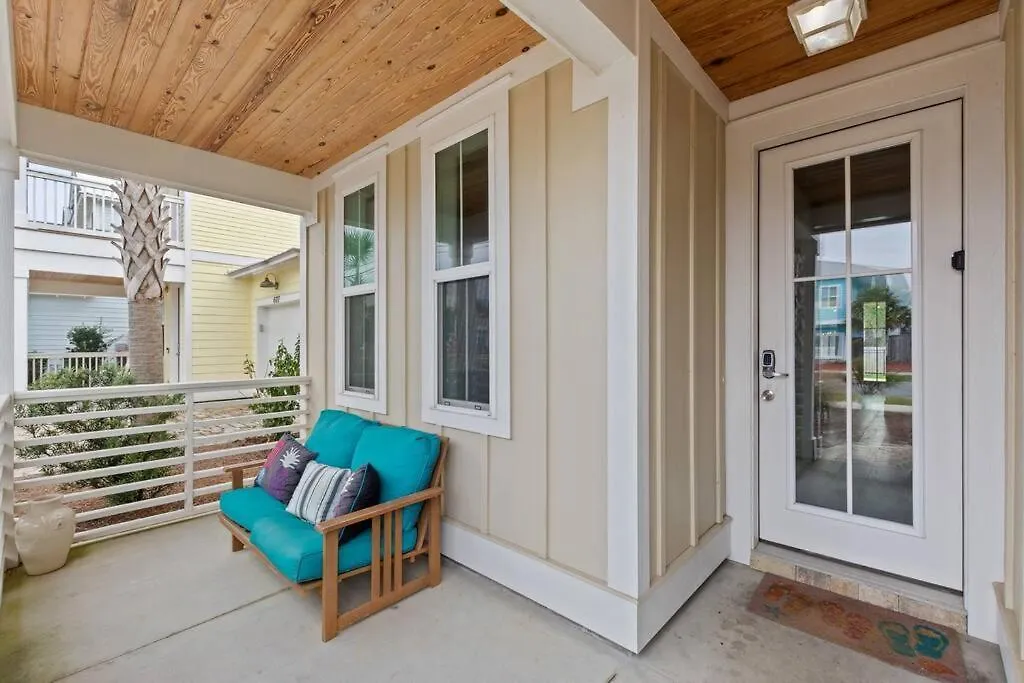 Sandy Palms, Heated Pool & Seasonal Hot Tub, 3 Min Walk To The Beach, W Golf Cart & Beach Gear Villa Panama City Beach United States